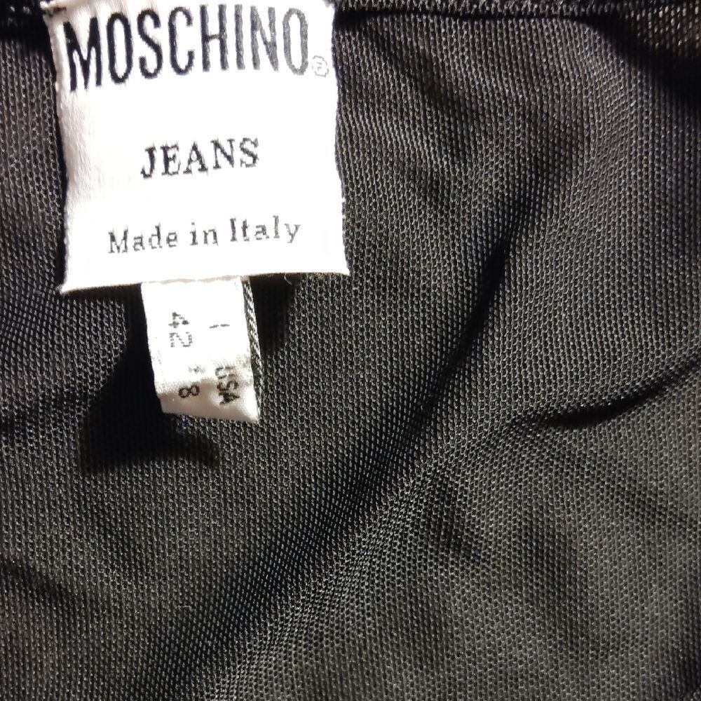 Moschino Black Mesh Top(230) - Picture 4 of 5
